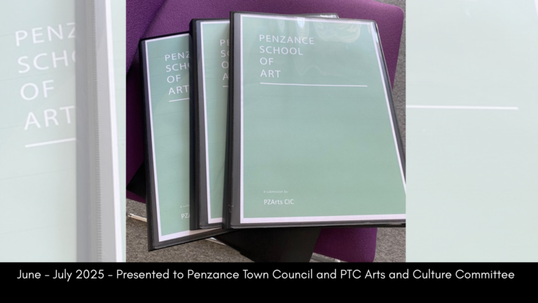 Our Story June and July 2026 - presented to Penzance Town Council and Arts and Culture Committee